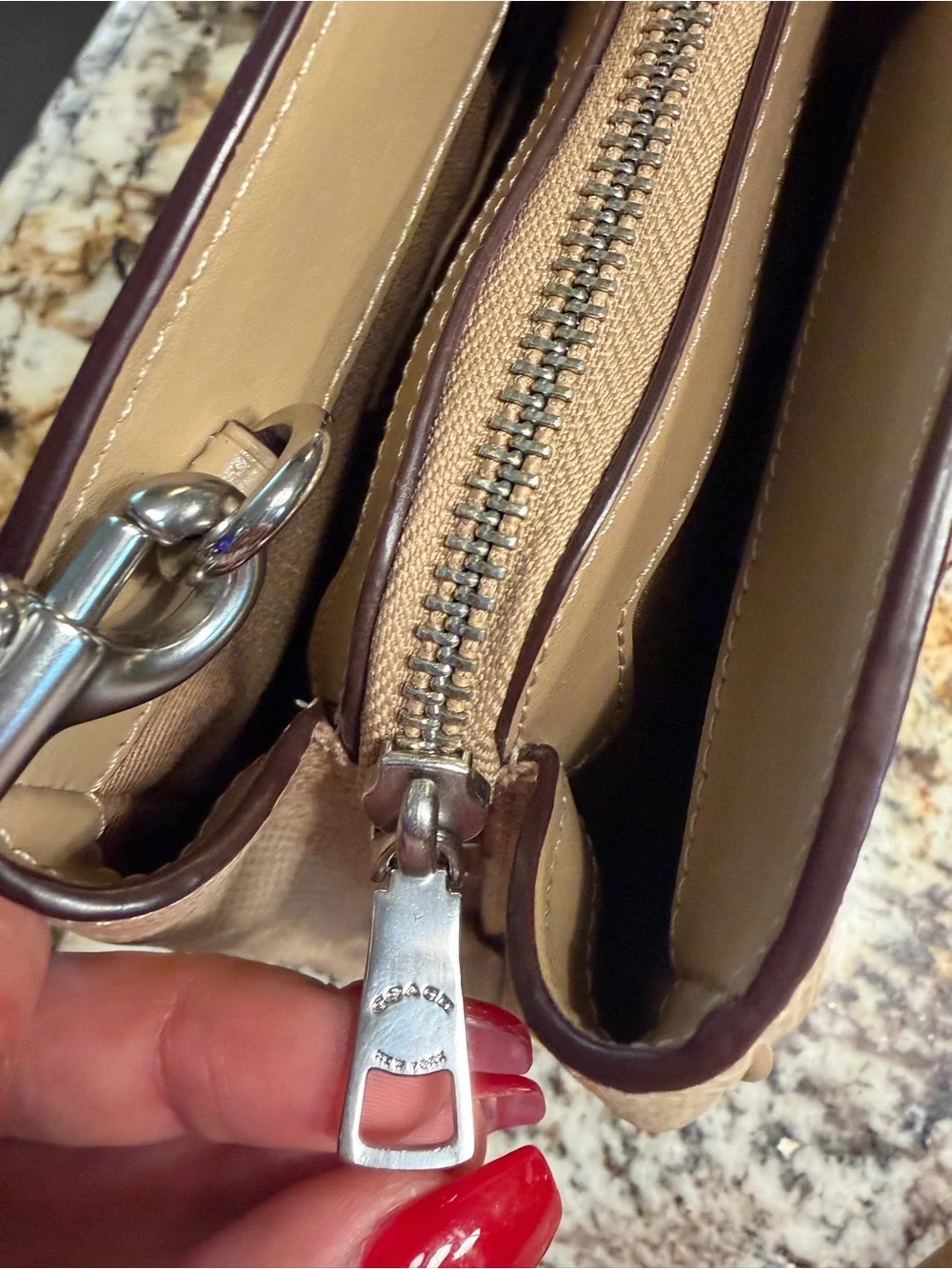 Coach Savannah small carryall